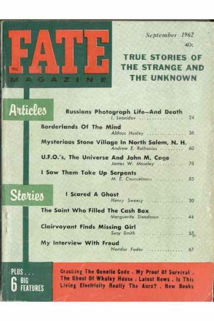 Fate - September 1962