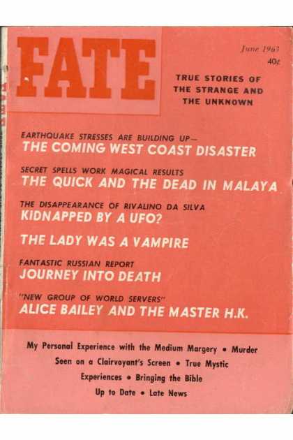 Fate - June 1963