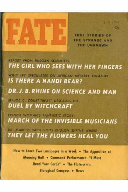 Fate - July 1963