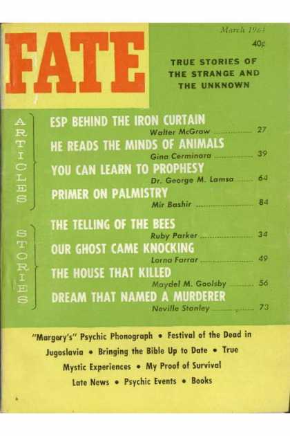 Fate - March 1964