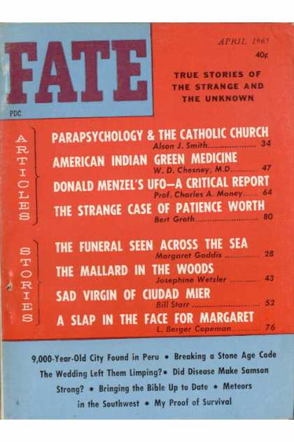 Fate - April 1965
