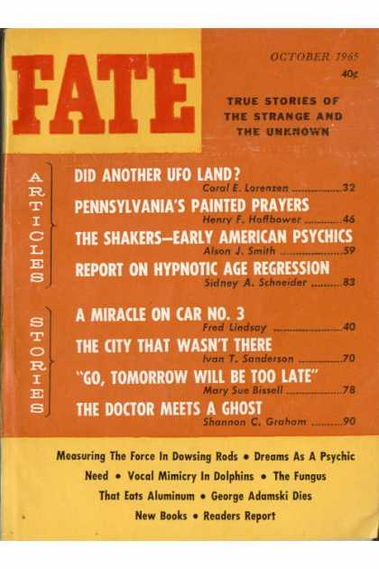 Fate - October 1965
