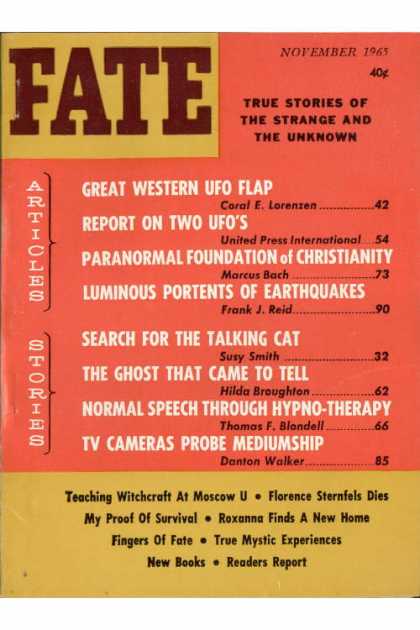 Fate - November 1965