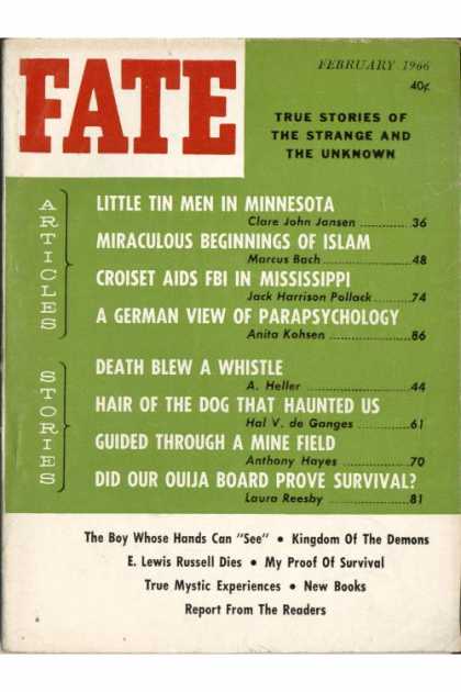 Fate - February 1966
