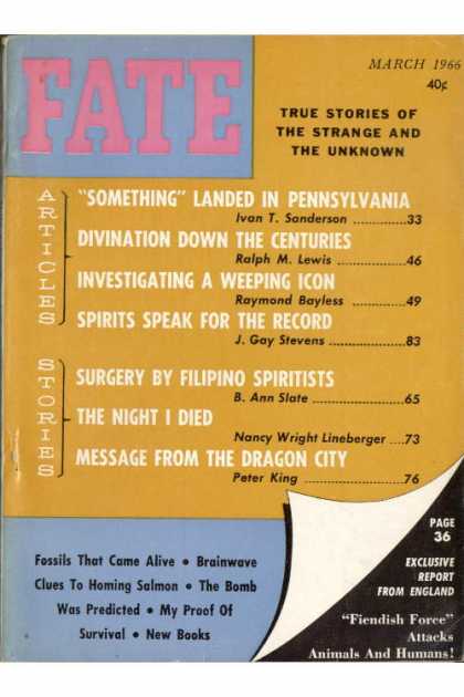 Fate - March 1966