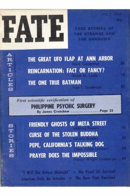 Fate - July 1966