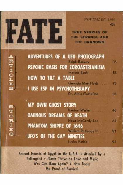 Fate - November 1966