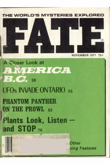 Fate - November 1977