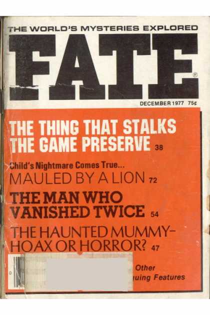 Fate - December 1977