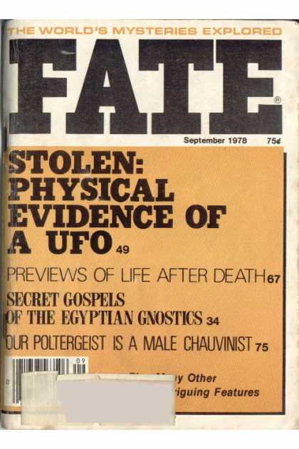 Fate - September 1978