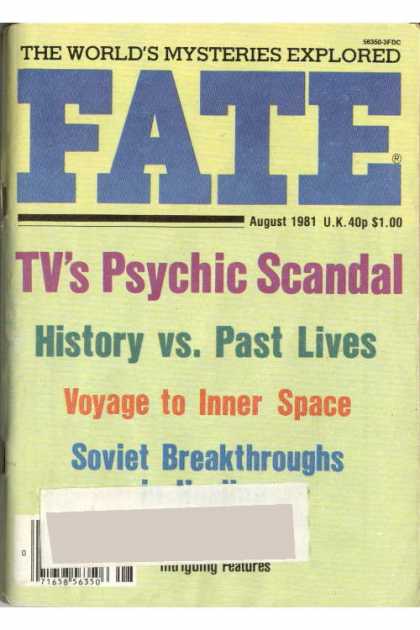 Fate - August 1981