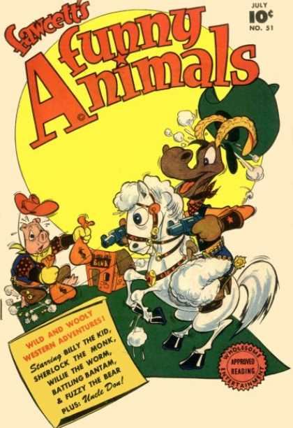 Fawcett's Funny Animals 50