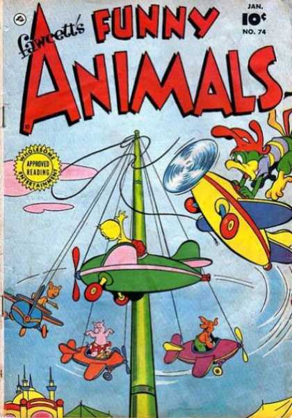Fawcett's Funny Animals 72