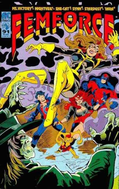 Femforce 91 - Ms Victory - Nighveil - Stardust - Synn - Tara