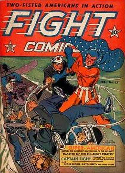 Fight Comics 17 - Two-fisted - Americans In Action - Blasters - Captain Fight - Pirates