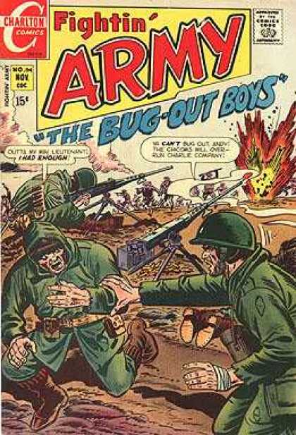 Fightin' Army 94 - War - Fighting - Soldiers - Battlefield - Guns