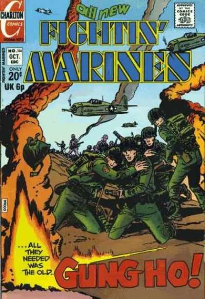 Fightin' Marines 114 - Gung Ho - Marines - Fighter Planes - War - Explosions