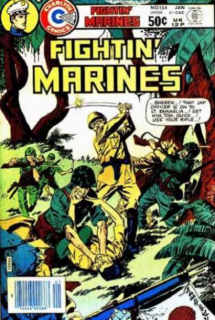 Fightin' Marines 154 - Marines - Worldwarii - Battle - Japanese - War