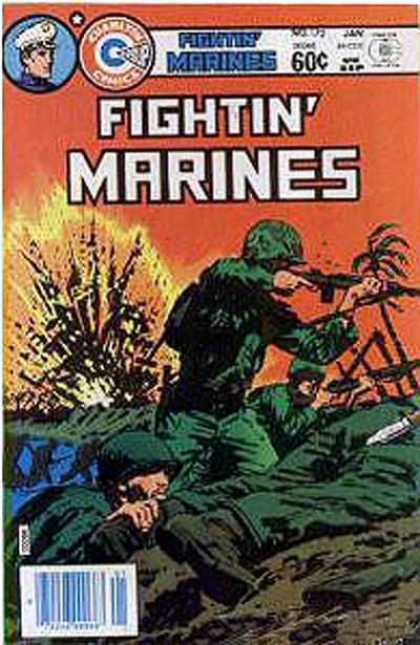 Fightin' Marines 172 - Jan - Trees - Gun - Cap - Marines