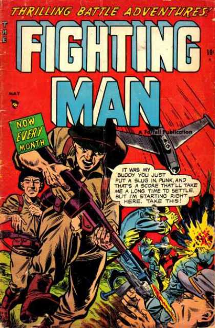 Fighting Man 7 - Thrilling - Battle - Adventures - War - Soldier