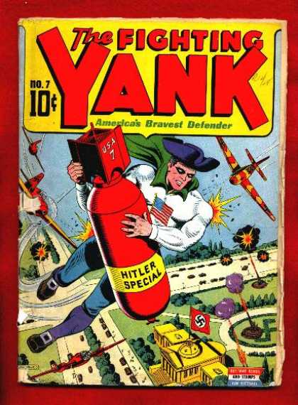 Fighting Yank 7 - Hitler Special - Usa 7 - Cylinder - Sky - Figher Planes
