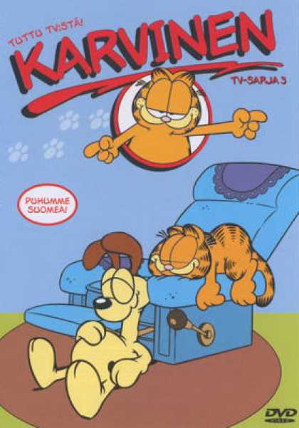 Finnish DVDs - Garfield Series 3