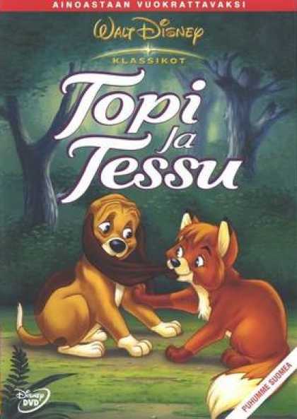Finnish DVDs - The Fox And The Hound