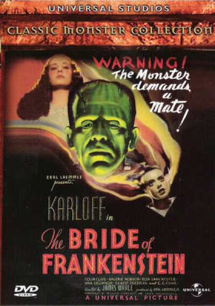 Finnish DVDs - The Bride Of Frankenstein 1935