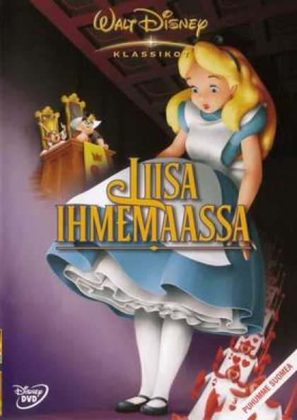 Finnish DVDs - Alice In Wonderland