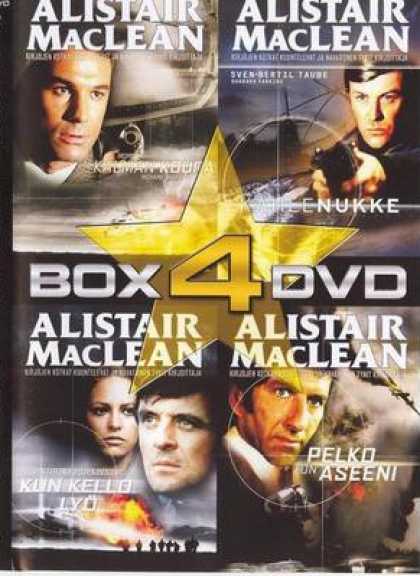 Finnish DVDs - Alistair Maclean 4 Dvd Box