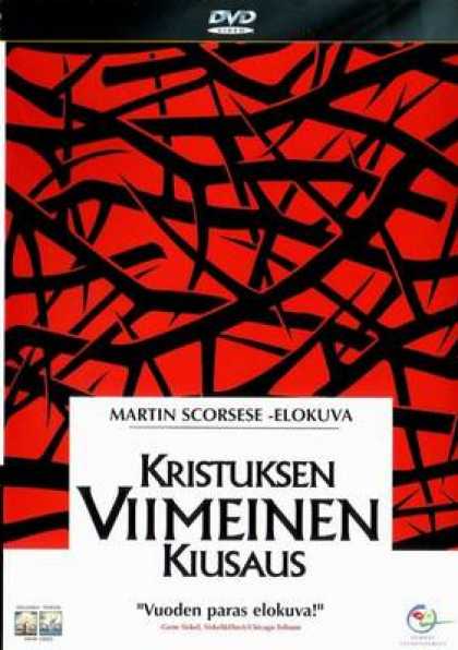 Finnish DVDs - The Last Temptation Of Christ