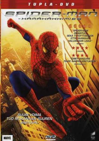 Finnish DVDs - Spider-Man