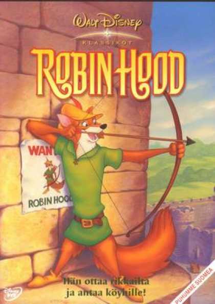 Finnish DVDs - Walt Disney's Robin Hood