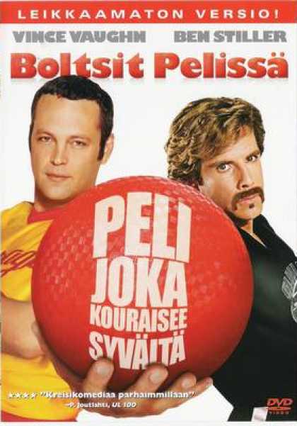 Finnish DVDs - Dodgeball