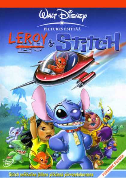 Finnish DVDs - Leroy & Stitch