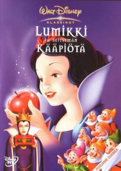Finnish DVDs - Snow White And Seven Dwarfs