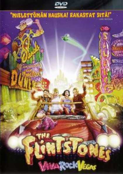 Finnish DVDs - The Flintstones In Viva Rock Vegas