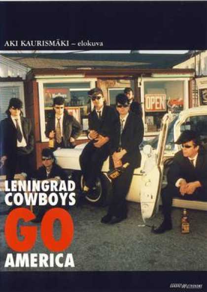Finnish DVDs - Leningrad Cowboys Go America