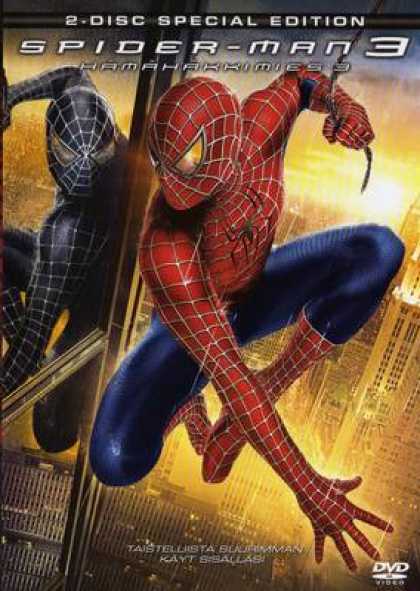 Finnish DVDs - Spider-Man 3