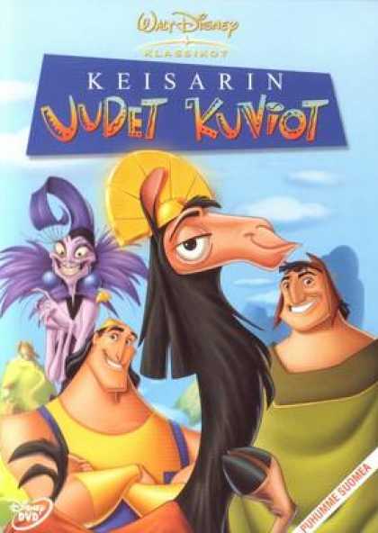 Finnish DVDs - The Emperors New Groove