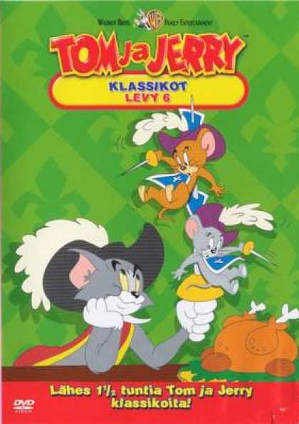 Finnish DVDs - Tom And Jerry Classic Collection Volume 6