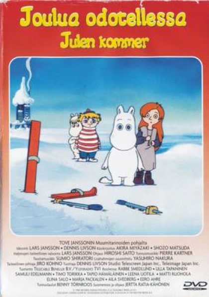 Finnish DVDs - Cristmas Coming Moomit