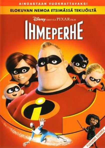 Finnish DVDs - The Incredibles