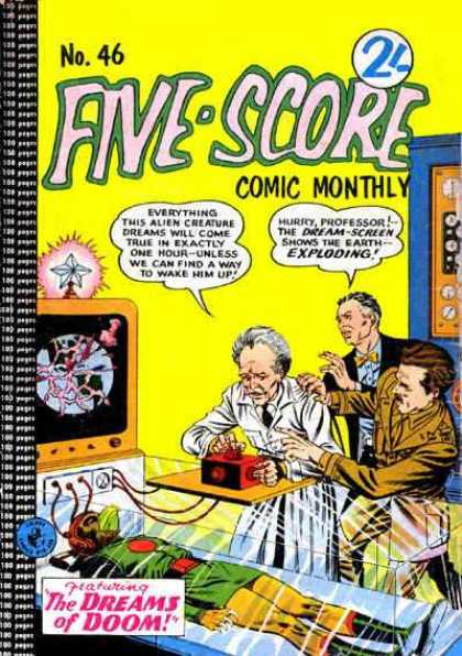 Five-Score 46 - Science Fiction - Laboratory - Mad Scientist - Studying - Experiments