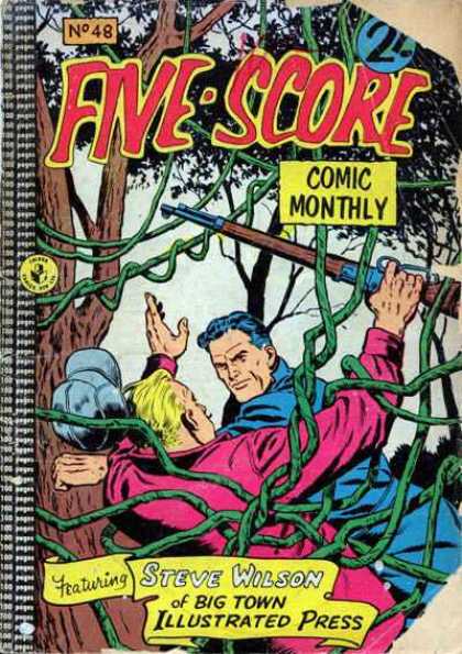 Five-Score 48 - Steve Wilson - Grapevines - Woods - Rifle - Blue Suit