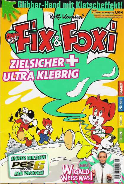 Fix & Foxi (2005) 14 - Rolf Kaukas - Glibber-hand - 250c - Pes6 - Sicher Dir Dein