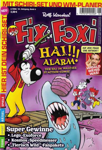 Fix & Foxi (2005) 8 - Shart - Dog - Fishing - Cake - Dock