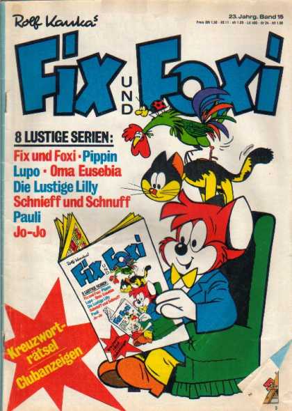 Fix und Foxi 1006 - 8 Lustige Serien - Pippin Lupo - Oma Eusebia - Die Lustige Lilly - Schinieff Und Schnuff