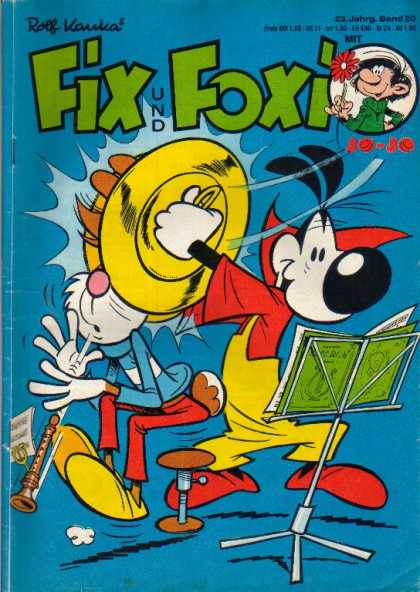 Fix und Foxi 1011 - Fox - Cymbals - Music - Stand - Crash