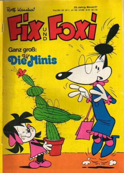 Fix und Foxi 1018 - Cactus - Rolf Kauka - Granny - Room - Girl